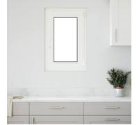 Vidaxl Fenêtre de sous-sol RISOR 50 x 75 cm PVC et verre Blanc