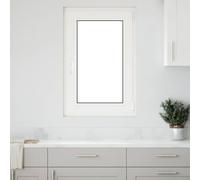 vidaXL Fenêtre de sous-sol« RISOR » 60 x 100 cm oscillo-battante DIN droite blanche