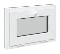 vidaXL Fenêtre de sous-sol RISOR 60 x 40 cm PVC et verre Anthracite