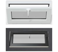 vidaXL Fenêtre de sous-Sol RISOR 80 x 40 cm PVC et Verre