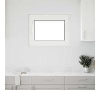 vidaXL Fenêtre de sous-sol« RISOR » 80 x 70 cm oscillo-battante DIN droite anthracite