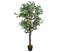 vidaXL Ficus artificiel 1260 feuilles 200 cm vert