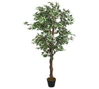 vidaXL Ficus artificiel 756 feuilles 150 cm vert