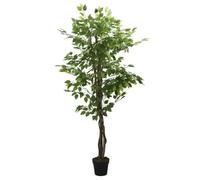 vidaXL Arbre artificiel Ficus 150 cm, 756 feuilles - Vert 359017