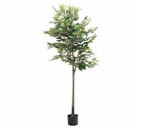 vidaXL Ficus artificiel 756 feuilles 170 cm vert
