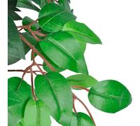 vidaXL Ficus artificiel avec pot 110 cm