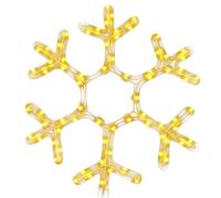 vidaXL Figure de flocon de neige de Noël avec 72 LED Blanc chaud