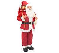 vidaXL Figurine de Père Noël Rouge 180 cm Polyester