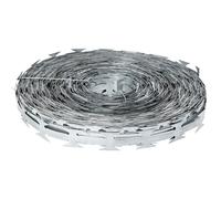 vidaXL Fil barbelé 50 m BTO-22 en acier galvanisé