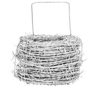 vidaXL Fil barbelé 500 m galvanisé Type 100/4 pour jardin, terrasse et clôture