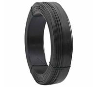 vidaXL Fil de Liaison de Clôture Poteau de Clôture Fil de Jardinage Barrière Protection Pâturage Extérieur 250 m 1,4/2 mm Acier Anthracite