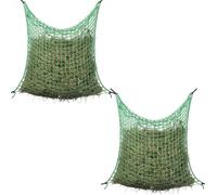 vidaXL Filet à foin 2 pcs Carré 0,9 x 1 m PP