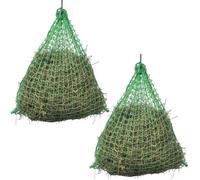 vidaXL Filet à foin 2 pcs Rond 1 x 1 m PP