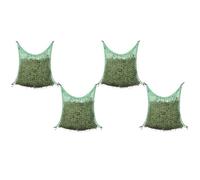 vidaXL Filet à foin 4 pcs Carré 0,9 x 1,5 m PP