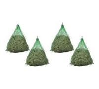vidaXL Filet à foin 4 pcs Rond 0,75 x 0,75 m PP Vert G