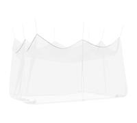 vidaXL Filet Anti-Moustiques de Jardin 156 Maille Blanc Polyester,
