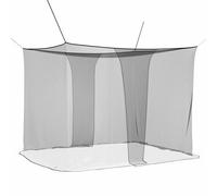 vidaXL Filet anti-moustiques pour lit 156 mailles Noir Polyester