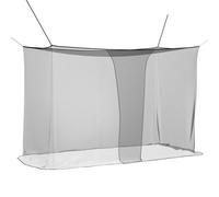vidaXL Filet anti-moustiques pour lit 156 mailles Noir Polyester