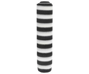 vidaXL Filet brise-vue anthracite et blanc 1,5x10 m PEHD 75 g/m²