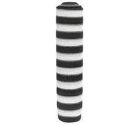 vidaXL Filet brise-vue Anthracite et blanc 2 x 25 m PEHD 75 g/m²