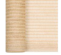 Vidaxl Filet Brise-Vue Beige 1,2x50 M Pehd 195 G/M² Beige