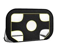 vidaXL Filet de But de Football avec Cible 120x80x80 cm Polyester, Filet, Filet de Cible de Football, Filet de Football