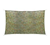 Vidaxl Filet De Camouflage Avec Sac De Rangement 2x7 M Vert