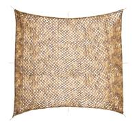 vidaXL Filet de Camouflage avec Sac de Rangement 416x402 cm Sable, abri de Camping, Filet de Camping, Couverture de Chasse et de tir