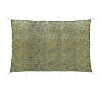 Vidaxl Filet De Camouflage Avec Sac De Rangement 4x7 M Vert