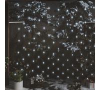 Vidaxl Filet Lumineux Blanc Froid De No?L 3x3 M 306 Led Int/Ext Blanc