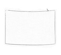 Vidaxl Filet Pour Remorque Avec Corde Élastique Blanc 3,5x2,5 M Pp