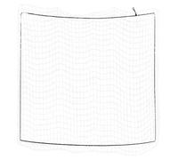 Vidaxl Filet Pour Remorque Avec Corde Élastique Blanc 3x3 M Pp
