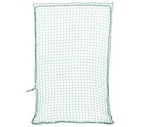 vidaXL Filet pour remorque avec Corde élastique Vert 3,5x2,5 m PP, Filet de Chargement, Filet de Chargement pour remorque, Couverture de remorque en Maille