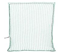 vidaXL Filet pour remorque avec Corde élastique Vert 3x3 m PP, Filet de Chargement, Filet de Chargement pour remorque, Couverture de remorque en Maille