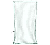 vidaXL Filet pour remorque avec Corde élastique Vert 7x3,5 m PP, Filet de Chargement, Filet de Chargement pour remorque, Couverture de remorque en Maille