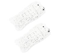 vidaXL Filets à Foin 2 pcs rectangulaire Blanc 100x90 cm PP
