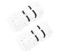 vidaXL Filets à foin 2 pcs rectangulaire blanc 75x50 cm PP