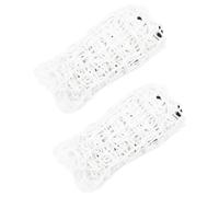 vidaXL Filets à foin 2 pcs rectangulaire blanc 90x60 cm PP