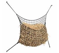 vidaXL Filets à foin 2 pcs rectangulaire noir 200x120 cm PP