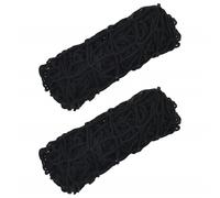 vidaXL Filets à Foin 2 pcs rectangulaire Noir 90x60 cm PP