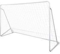 vidaXL Filets de buts de football 2 pièces 240 x 90 x 150 cm acier