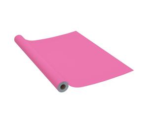 Vidaxl Film Autoadhã©Sif Pour Meubles Rose Brillant 500x90 Cm Pvc