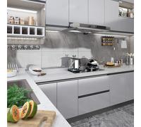 Vidaxl Film Autoadhésif Pour Meubles Argenté Brillant 500x90 Cm Pvc