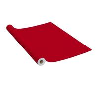 vidaXL Film autoadhésif pour meubles Rouge 500x90 cm PVC