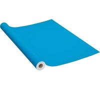 vidaXL Film autocollant pour meubles bleu azur 500 x 90 cm PVC