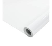 vidaXL Film de fenêtre Statique Blanc dépoli 90 x 500 cm PVC, Idées de Design Modernes et stylées pour des Maisons et Bureaux, en utilisant l'espace de façon esthétique