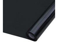 vidaXL Film de fenêtre Statique Noir 90 x 500 cm PVC, Designs rectangulaires, Architecture Moderne, Styles contemporains, espaces innovants, Concepts urbains Uniques