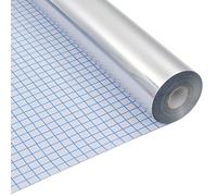 vidaXL Film Miroir Autoadhésif d'Intimité pour Fenêtre 0,9x10 m Décor Maison