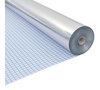 vidaXL Film Miroir Autoadhésif d'Intimité pour Fenêtre 0,9x20 m Décor Maison