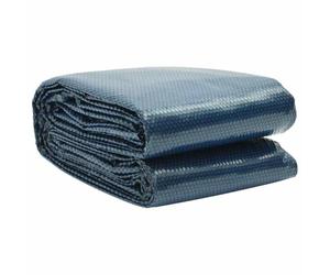 vidaXL Film Solaire de Piscine Flottant PE 1200x600 cm Noir et Bleu